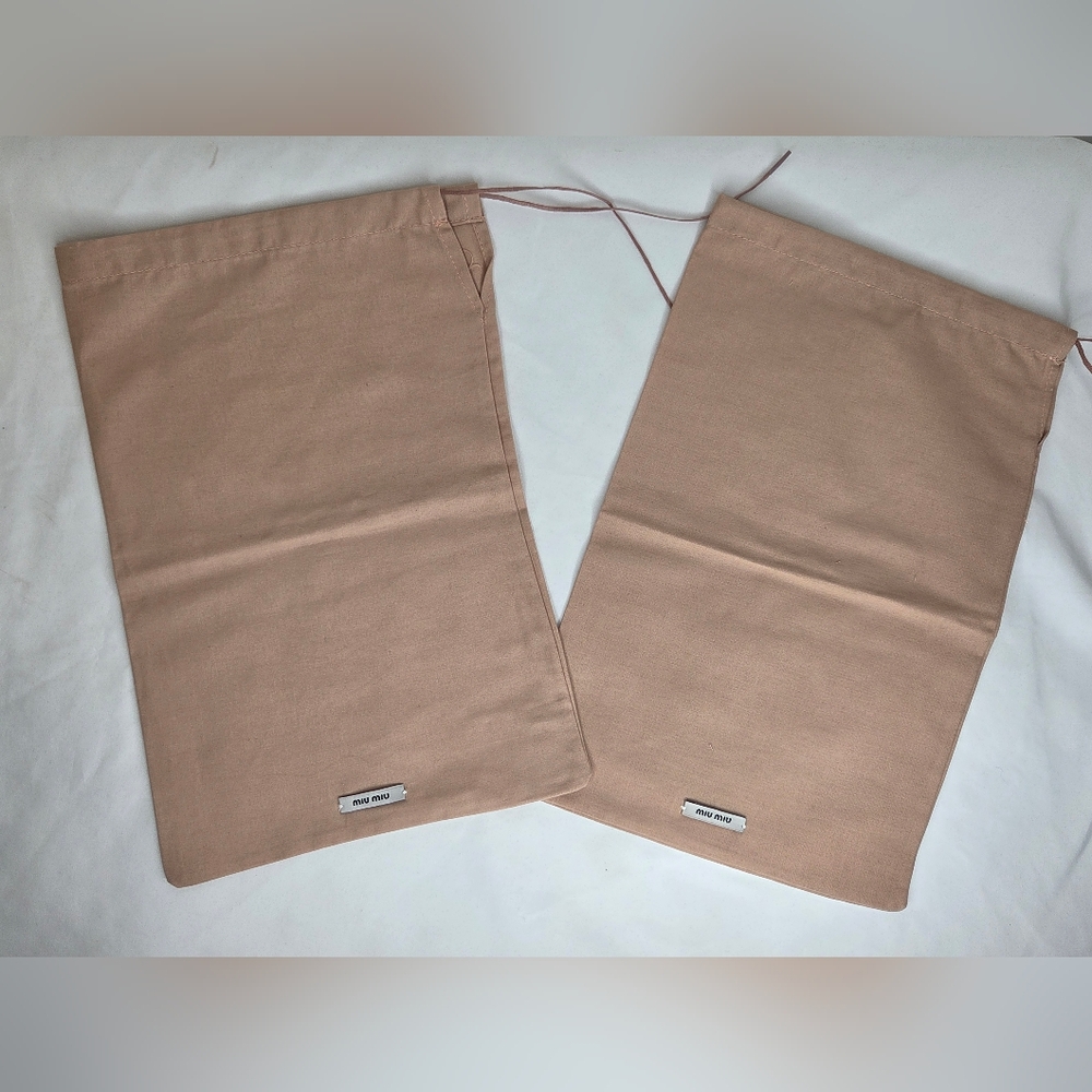 Miu Miu 9"x13" - Bundle 2- Pink Dust Bags